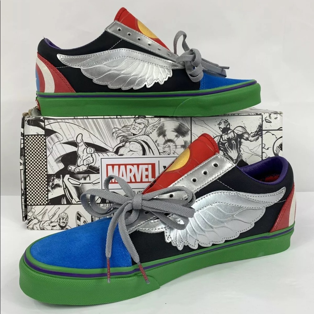 VANS X Marvel AVENGERS Old Skool Multi Color